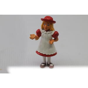 Vintage Schleich ALICE in WONDERLAND White & RED DRESS PVC Figure TOY